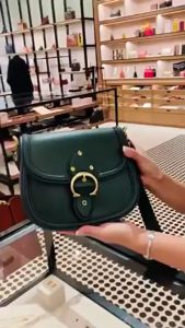 Coach Saddle sling bag for Women official store Authentic Original C3837 C0749 Leather GEMMA Cross Body & Shoulder Bags Size: 23cm(L)x18cm(H)x6cm(W)