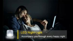 Lampu Tidur Sensor Lampu LED Sensor Gelap Otomatis Model Persegi Night Lamp Square Lampu Led Kotak Mini Sleep Mini Lamp