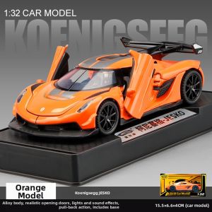 Collection Display Alloy Koenigsegg Jesko Car Model 1:32