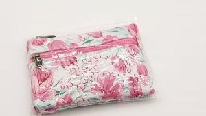 Womens Cotton Floral Pattern Coin Purses Female Cloth Wallets Small Money Pouch Card Bags Ladies Little Handbag Bolsa for Girls