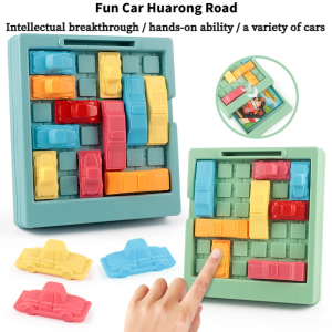 Childrens Car Maze Board Game - Logical Thinking and Intelligence Training Educational Toy Gift for Boys and Girls