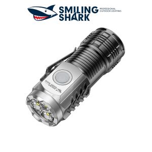 Smilingshark Original Flashlight Sd1033 Super Bright Torch Light Rechargeable Led Portable Size Camping Hiking Fishing Walking