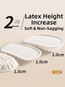 FUYOU | Soft and Comfortable Non-collapsing Elevator Insoles Half Pad