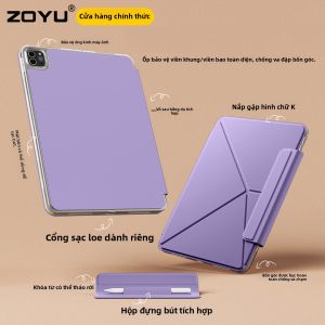 Zoyu(zoyu) | Ốp Lưng Bảo Vệ Hai Mặt Chống Sốc Có Đế Đứng Quay Được