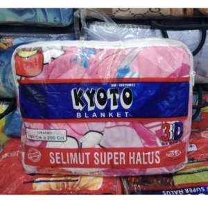 SELIMUT BULU HALUS TEBAL 160x200cm kyoto