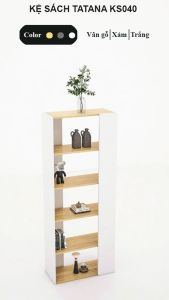 FREESHIP HCM - Kệ Sách Kệ Trang Trí Gỗ MDF Tatana KS040 – có thiết kế theo yêu cầu khách hàng