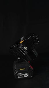 KEELAT 6/8/10 inch Portable Fan High Power Outdoor Desktop Cooling Fans Adjustable Cordless Fan Outdoor Camping Fan Tent Fan Rechargeable Desk Fan Rechargeable Battery Fan Cordless Fan KLF001