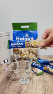 (NEW PACK) Mr. Hainan Lao White Coffee Less Sugar (15s x 30g)