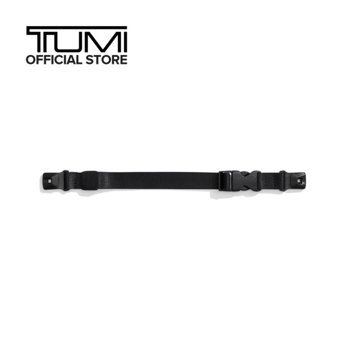 TUMI TRAVEL ACCESSORY BRAVO STERNUM STRAP BLACK COLOUR | Lazada