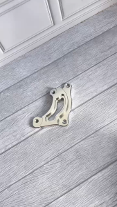 BREKET KALIPER 2 PISTON MIO SMILE MIO SPORTY MIO SOUL GT XEON FINO UNTUK DISC PIRINGAN UKURAN 260MM PNP BRACKET KALIPER 2P DISC 260 mm CNC YAMAHA MATIC Breket Kaliper 2p 2 piston Disk 260 mm beat scopy Vario 125 150 old BRACKET 260MM SILVER