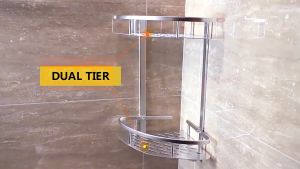 Rak Sabun Dinding Kamar Mandi Rak Toilet Rak Gantung Stainless Rak Handuk Sabun Serbaguna Rak Handuk Tempel
