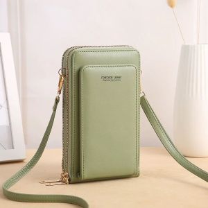 tas slempang kulit wanita Dompet hp cewe touscren Dompet cewe kekinian slingbag mini LN L085