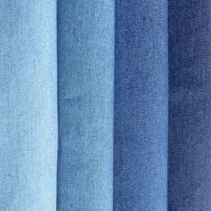 Vintage Cotton Blue Denim Fabric Light Thin Soft Cloth for DIY Dolls Clothing Jeans Dress Bag Cap Apron Crafts Manual Material