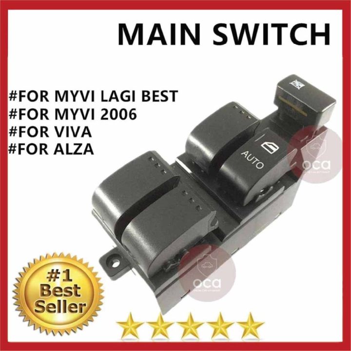 Power Window Switch for Perodua Myvi / Myvi Lagi Best / Viva / Alza