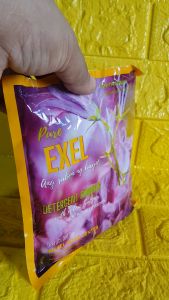 EXCEL Pure Detergent Powder with Fabric Softener/ Conditioner and Active Whitener (Lavander Pouch) - 500 Grams (1/2 Kilogram)