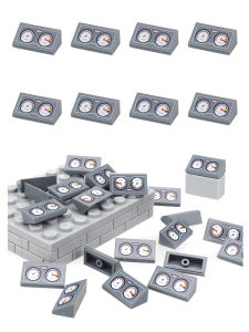 Đồ Chơi Lắp Ráp Mô Hình Trang Trí Kim Đồng Hồ in Hai Vòng Nhỏ Hạt Lắp Ráp Đồ Chơi Mô Hình Kim Đồng Hồ Trang Trí