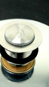 Afur Bathub Injak Tombol Pembuangan Air Kamar Mandi Afur Tekan Afur Injak Bahan Stainless JS-73