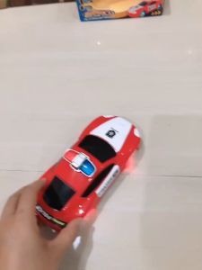 Mainan Anak Mobil Polisi baterai Super Police Car Ada Musik Dan Ban BerLampu / Mainan Anak Laki Laki BerSNI Murah