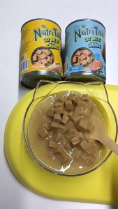 8PCS NutriTail Dog Food 400g Wet Food Dog Food for Puppy Dog Treats Immune Support Strong Bone Pet Food Mix