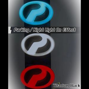 Perodua Myvi/Alza/Aruz/Axia/Ativa/Bezza Front Rear LED Running Light Logo Emblem (1pc)