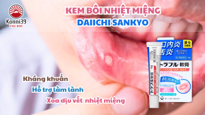 KEM BÔI NHIỆT MIỆNG DAIICHI SANKYO (DÙNG ĐƯỢC CHO BÉ TRÊN 2 TUỔI - TUÝP MINI 6GR)