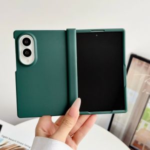 Slim Skin Fell Hard Phone Case for Samsung Galaxy Z Fold 8 7 6 5 3 4 Hinge Protection Cover For Fold8 Ultra Wide Screen Variant