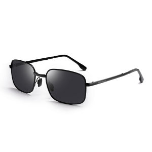SEEMELO Sunglasses for Men Photochromic Glasses for Men Shades for Men Sunglasses with UV Protection Sunglasses Foldable Men Women Polarized Chameleon Glasses Driving Goggles Anti-glare Sun Glasses Night Vision Lens Chic Retro Sun glasses