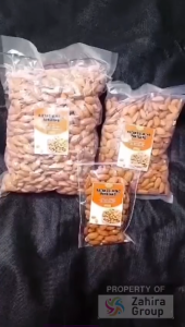 KACANG ALMOND PANGGANG 250GR Kualitas Premium Kupas Original Tanpa MSG Gurih Renyah Enak Untuk MPASI