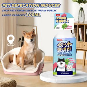 【PETZOOM】Pet defecation inducer 500ml large bottle of toilet training supplies