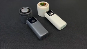 Semiconductor Refrigeration Handheld Mini Electric Fan High-speed Violent Turbo Fan Folding Neck Hanging Ice Pack Small Fan