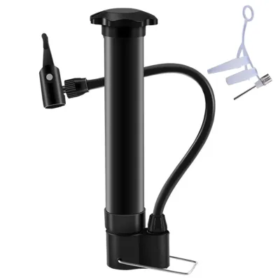 Portable Bicycle Pump Valve 80PSI Lightweight Balloon Manual Air Pump MTB Road Bike Tire Inflator Cycling Accesories
