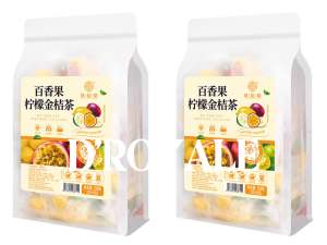10gx 25sachets Passion Fruit Lemon Kumquat Tea 百香果柠檬金桔茶 250g Refreshing Vitamins Supplements Tea Weight Losses Tea Healthy Tea