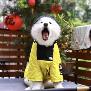 Pet Raincoat Windproof Waterproof Casual Clothing for Large Dogs Golden Retriever Samoyed Medium to Large Breeds Dog Clothes