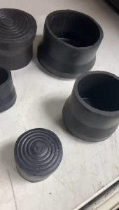 Rubber Round Black Insert Table Chair Bottom Leg Tips Caps