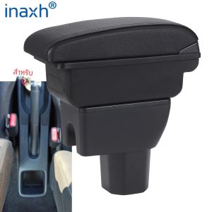 ที่เท้าแขนแบบสาดสำหรับ Suzuki กล่องใส่ของในรถซูซุกิที่วางแขนในรถรายละเอียดด้านในเรโทรชิ้นส่วนหนัง PU