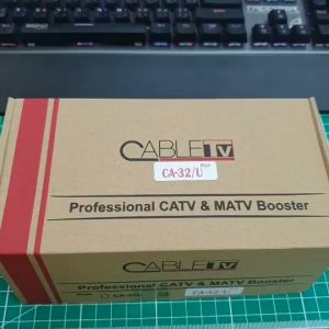 Booster Cable TV รุ่น CA-32/U PLUS Filter 5G 4G ขยายสัญญาณ เสาดิจิตอลทีวี