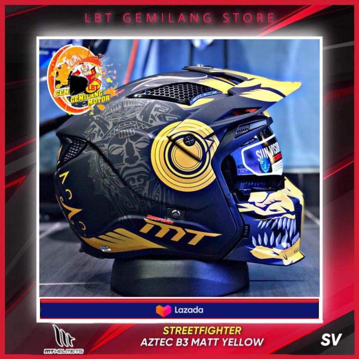 aztec motorcycle helmet Icon Airframe Pro Nine Full Face washable headband guarantees freshness ride after ride San Diego State Aztecs Riddell