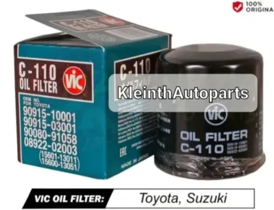 Vic C110 C-110 Oil Filter for Vios Corolla Wigo Suzuki Multicab Transformer C110 Made in Japan Original