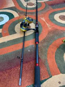 Joran Daiwa  carbon set Reel zorro dragcliker