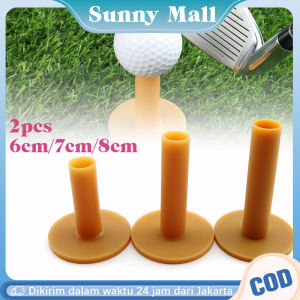 2pcs Tee Golf Karet Golf Karet Dudukan Bola Golf Tee Rubber Mat 6/7/8cm Tee Karet Training