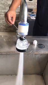 Đầu Vòi 3 Chế Độ Lọc Nước Mở Rộng Rửa Bát Tăng Áp Xoay 360 Độ Tiện Dụng