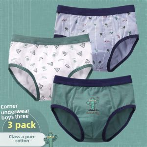 Pure Cotton Childrens Underwear Boys Triangle Shorts Baby Boys Comfortable Breathable A-Class Innerwear for Kids