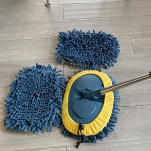 Kitchen Absorbent Mop For Home Small Size Kids Dust Mop Self-Drying Mop Bathroom Wipe the Tiles Xuenier Mop