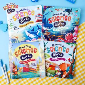 Serial Amazing Science From Quran | 1 Set 4 Buku | By Ziyadbooks