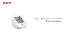 YUWELL YE660D ELECTRONIC BLOOD PRESSURE MONITOR (5 years local warranty)