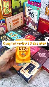 Bộ Bài Nhậu 2-3 Dzô ver 2 gồm 35 lá - Drinking Game dành cho nhóm bạn trong các buổi tụ họp Bài Huệ say quên lối về