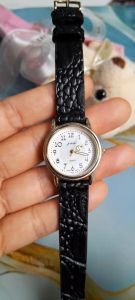 Đồng hồ nữ j axis size:27mm dây da màu đen second hand si nhật- đã qua sử dụng
