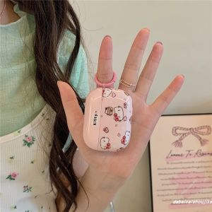 Cake Box Cat for AirPods Pro2 Earphone Sleeves Wireless Bluetooth Apple Airpods1/2 Generation Soft Case Pro New Arrival 3 Generation Drop-Resistant Protective Case Stylish Girl Cartoon Cute