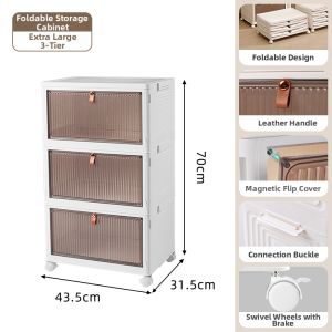 Kaman | Large Capacity Foldable Storage Organizer Box