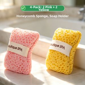 AOHU | Soft Womens Loofah Sponge Bath Flower